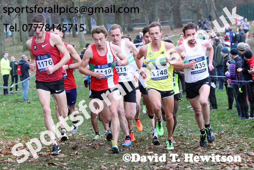 Senior mens British Athletics Liverpool Cross Challenge, Sefton Park, Liverpool. Photo:  David T. Hewitson/Sports for All Pics